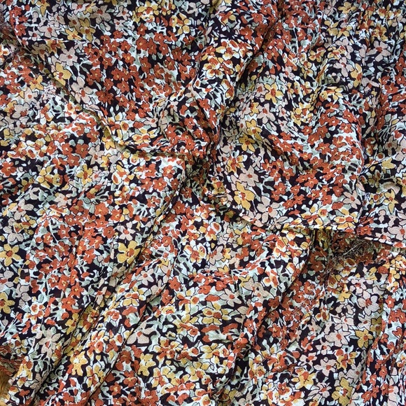 LoveShackFancy Tiered Silk Skirt - Picture 2 of 5